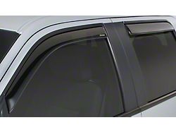 Snap-Inz In-Channel Sidewind Deflectors; Front and Rear; Smoke (02-08 RAM 1500 Quad Cab)