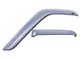 Tape-Onz Sidewind Deflectors; Front and Rear; Chrome (19-24 RAM 1500 Crew Cab)