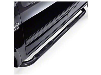 Signature 3-Inch Nerf Side Step Bars; Black (09-18 RAM 1500 Crew Cab)