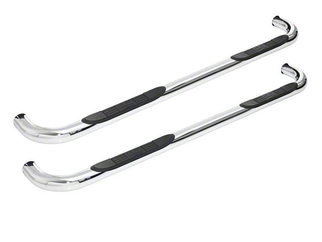 Signature 3-Inch Nerf Side Step Bars; Chrome (09-18 RAM 1500 Quad Cab)
