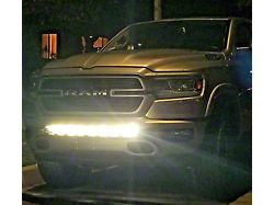 Single 40-Inch White LED Light Bar with Bumper Mounting Brackets (19-25 RAM 1500, Excluding RHO & TRX)