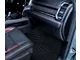 Single Layer Diamond Floor Mats; Black and Black Stitching (19-24 RAM 1500 Regular Cab w/ Bucket Seats)