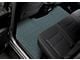 Single Layer Diamond Front and Rear Floor Mats; Full Gray (09-18 RAM 1500 Crew Cab w/ Front Bucket Seats)