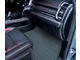 Single Layer Diamond Front and Rear Floor Mats; Full Gray (19-24 RAM 1500 Crew Cab w/ Front Bucket Seats & Rear Underseat Storage)