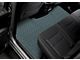 Single Layer Diamond Front and Rear Floor Mats; Full Gray (19-24 RAM 1500 Crew Cab w/ Front Bucket Seats & Rear Underseat Storage)