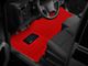 Single Layer Diamond Floor Mats; Full Red (19-24 RAM 1500 Regular Cab w/ Bench Seat)