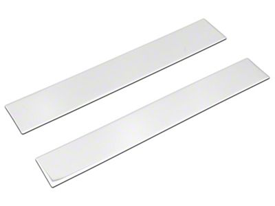 Sliding Rear Window Trim Accents; Stainless Steel (09-18 RAM 1500)