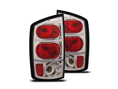 Raxiom Axial Series Tail Lights; Black Housing; Smoked Lens (02-05 RAM 1500)