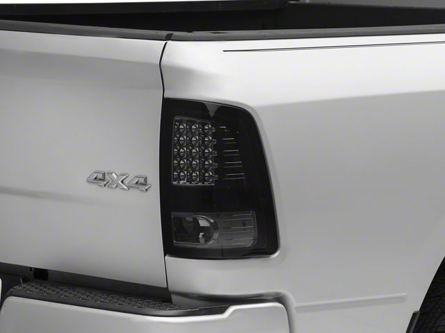 Black 2009-2018 Dodge Ram 1500 10-18 2500 3500 LED Bar Tail Lights Brake Lamps E - Foto 14