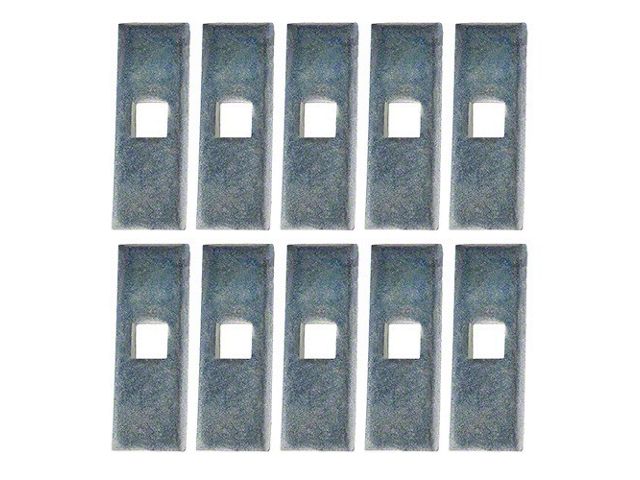 Spacer Blocks; 1/4-Inch x 1-Inch x 3-Inch