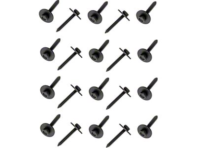 Splash Shield Retaining Self-Tapping Bolt; M4-1.59 x 33mm; 2-Pieces (12-20 RAM 1500)