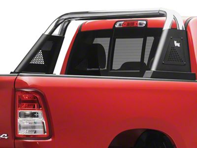 Go Rhino Sport Bar 3.0 Roll Bar; Polished (09-25 RAM 1500 w/o RAM Box)