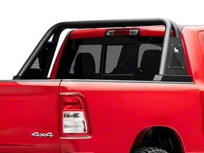 Go Rhino Sport Bar 3.0 Roll Bar; Textured Black (09-24 RAM 1500 w/o RAM Box)