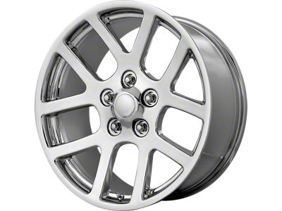 SRT-10 Style Chrome 5-Lug Wheel; 20x9; 25mm Offset (09-18 RAM 1500)