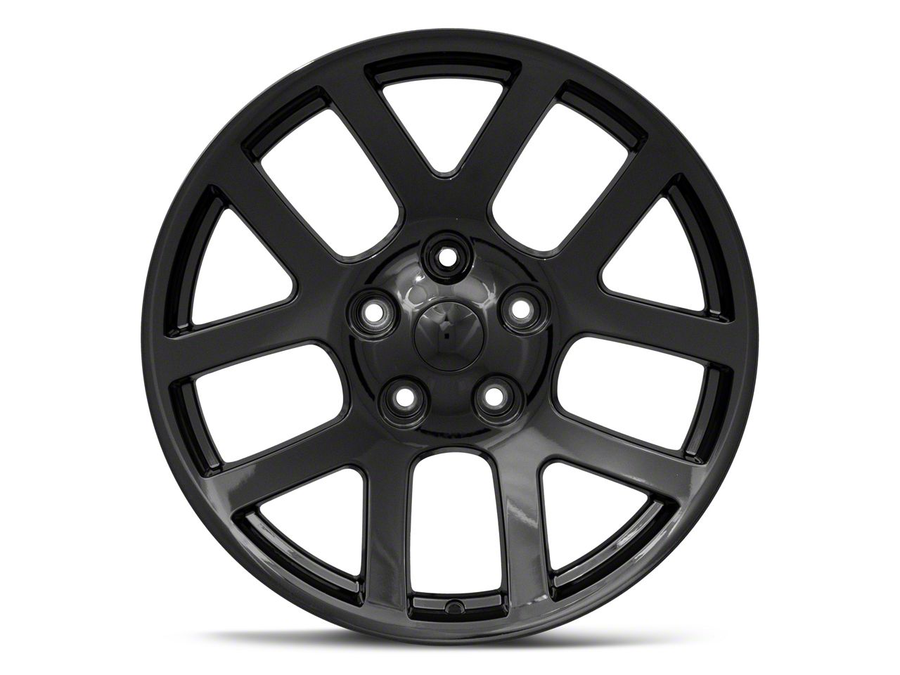 RAM 1500 SRT-10 Style Gloss Black 5-Lug Wheel; 20x9; 25mm