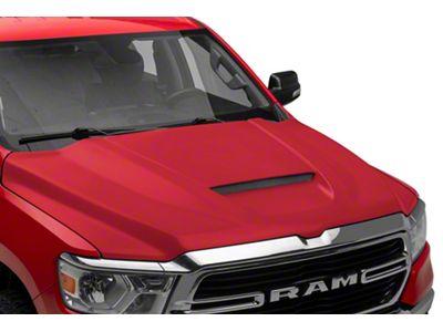 SRT Style Ram Air Hood; Unpainted (19-24 RAM 1500, Excluding TRX)