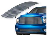 Stainless Steel Billet Upper Grille Insert; Chrome (09-12 RAM 1500)
