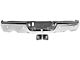 Steel Dual Exhaust Rear Bumper; Pre-Drilled for Backup Sensors; Chrome (09-18 RAM 1500)