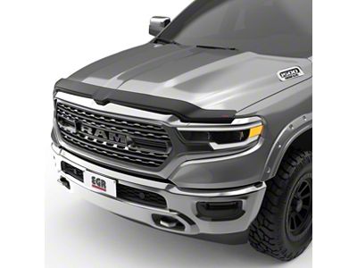 EGR Superguard Hood Guard; Matte Black (19-25 RAM 1500, Excluding Rebel, RHO & TRX)