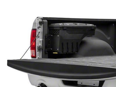 Swing Out Bed Mounted Storage Box; Driver Side (02-18 RAM 1500)
