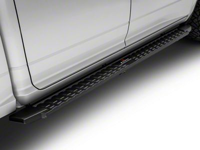 T-Style Running Boards; Black (09-18 RAM 1500 Crew Cab)