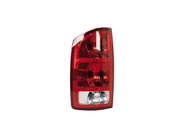 Replacement Tail Light; Chrome Housing; Red/Clear Lens; Driver Side (02-06 RAM 1500)