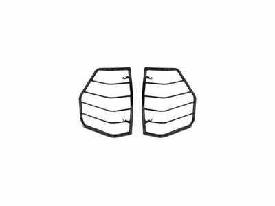 Tail Light Guards; Black (94-01 RAM 1500)