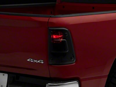 Tail Shades Tail Light Covers; Smoked (19-24 RAM 1500)