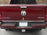 Tailgate Accent Trim; Stainless Steel (19-24 RAM 1500 w/o Multifunction Tailgate)