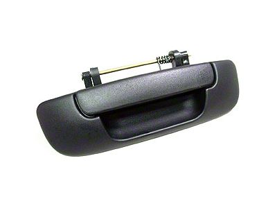 Replacement Tailgate Handle; Textured Black (02-08 RAM 1500)