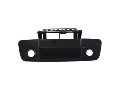 Tailgate Handle with Backup Camera Opening; Paint to Match Black (13-18 RAM 1500)
