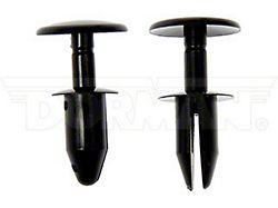 Tailgate Molding Spoiler Push Retainer; 2-Pieces (09-26 RAM 1500)