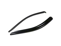 Tape-On Wind Deflectors Window Visors; Smoked (02-08 RAM 1500 Regular Cab)