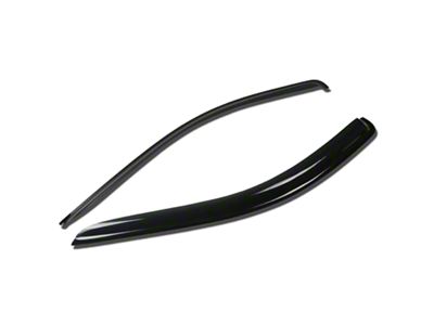 Tape-On Wind Deflectors Window Visors; Smoked (02-08 RAM 1500 Regular Cab)