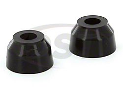 Tie Rod Dust Boot Set; Round Style; Black (94-01 RAM 1500)