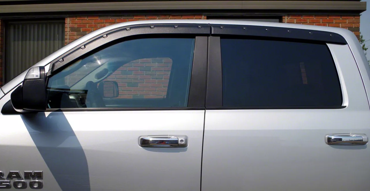 Dodge ram window deflectors hotsell