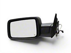Powered Heated Towing Mirror with LED Turn Signal; Driver Side (09-12 RAM 1500)