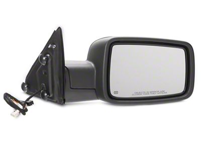 Powered Heated Side Mirror with LED Turn Signals and Puddle Light; Passenger Side (09-12 RAM 1500)