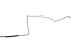 Transmission Oil Cooler Return Line; Lower (00-01 RAM 1500)