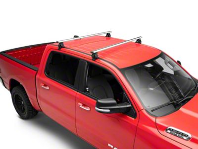 Traveler Cross Bar Roof Rack; Silver; 60-Inch (13-25 RAM 1500)