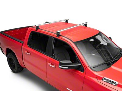 Traveler Cross Bar Roof Rack; Silver; 60-Inch (13-24 RAM 1500)