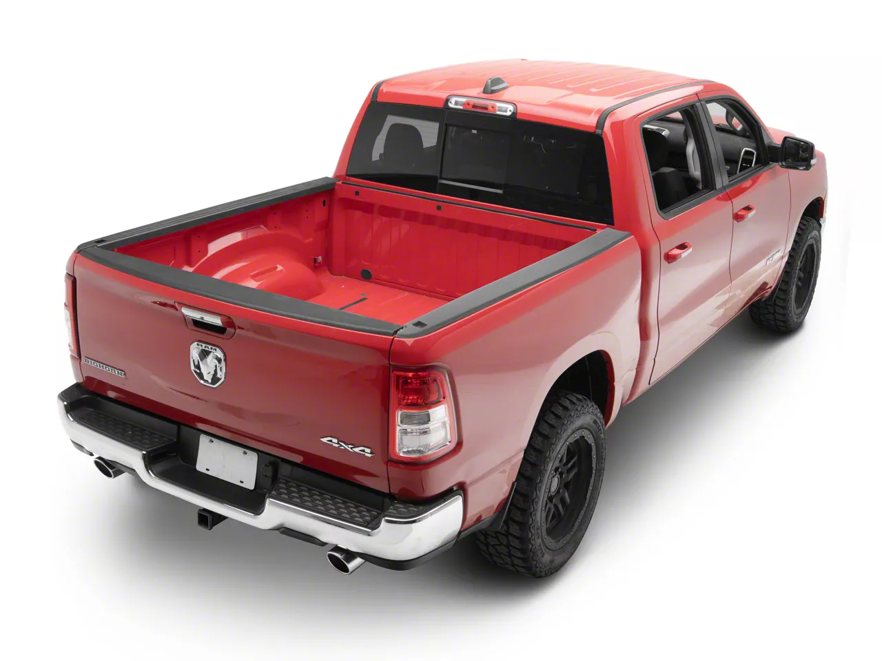 RAM 1500 Truck Bed Side Rail Cover; Passenger Side (10-22