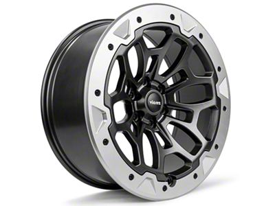 TRX Beadlock Style Matte Gray 6-Lug Wheel; 22x9; 18mm Offset (19-25 RAM 1500)