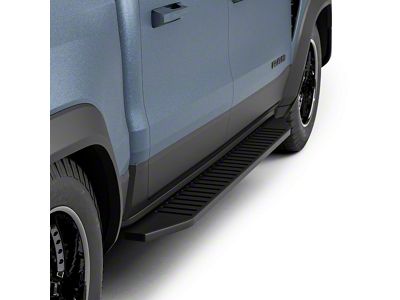 TRX Style Running Boards; Textured Black (19-25 RAM 1500 Crew Cab)