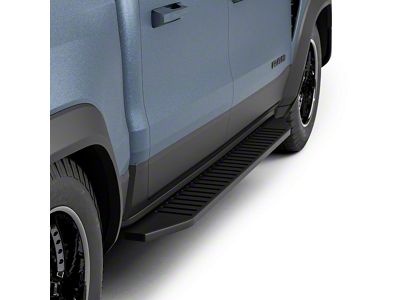 TRX Style Running Boards; Textured Black (19-24 RAM 1500 Crew Cab)