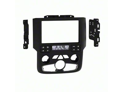 TurboTactile Dash Trim Kit with OLED Climate Control Screen (13-18 RAM 1500 w/ 8.4-Inch Touchscreen)