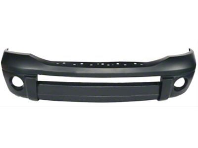 Replacement Upper Front Bumper Cover; Unpainted (06-08 RAM 1500 w/o Factory Chrome Bumper)