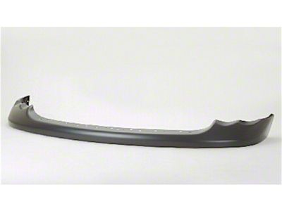 Replacement Upper Front Bumper Cover; Unpainted (02-05 RAM 1500)