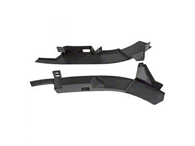 Replacement Upper Front Bumper Mounting Brackets; Driver and Passenger Side (15-18 RAM 1500 Rebel)