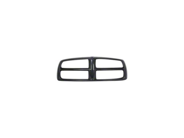 Replacement Upper Grille Frame; Black (02-05 RAM 1500)
